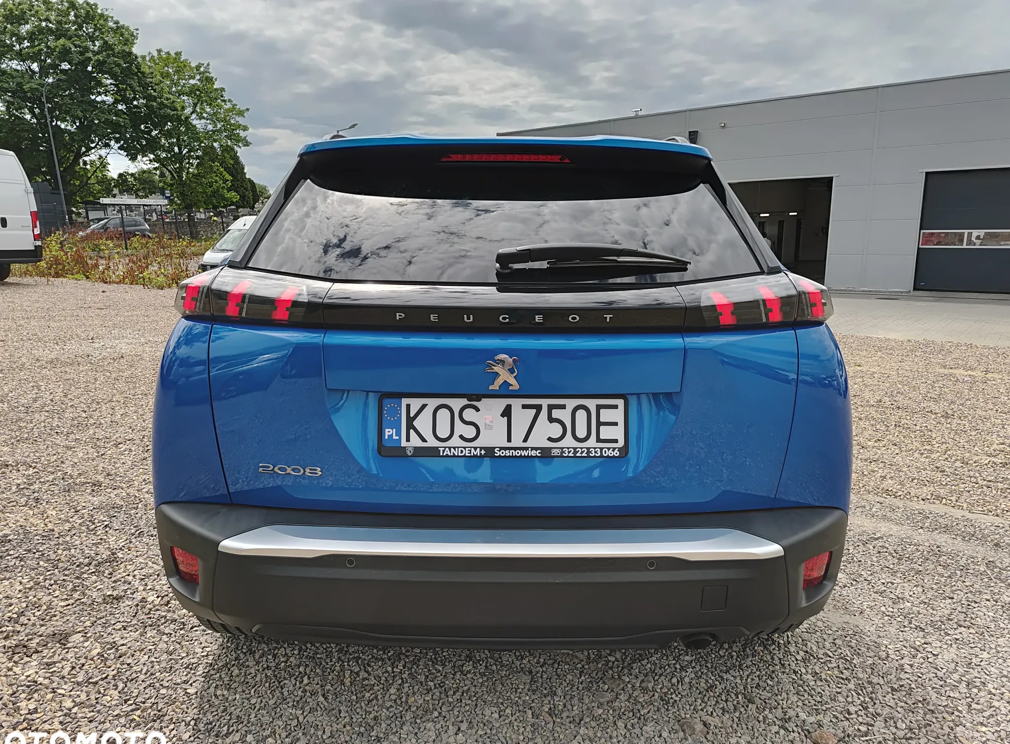 Peugeot 2008 cena 81900 przebieg: 58643, rok produkcji 2020 z Lipno małe 781